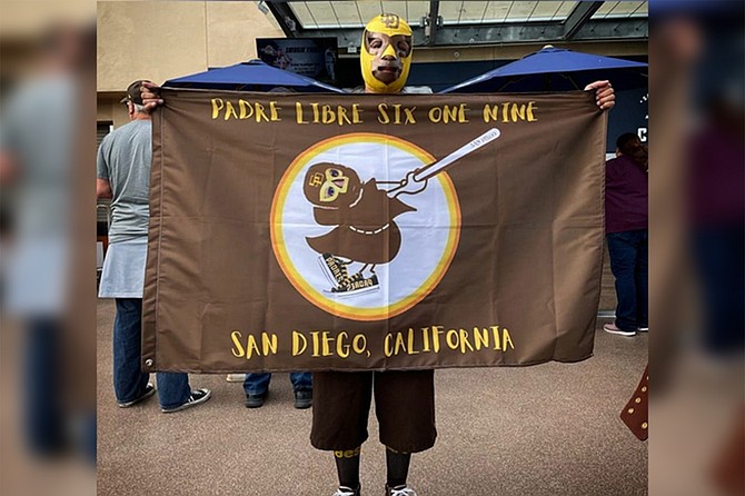 Masked fan Padre Libre’s new rap song debuts opening day, March 30