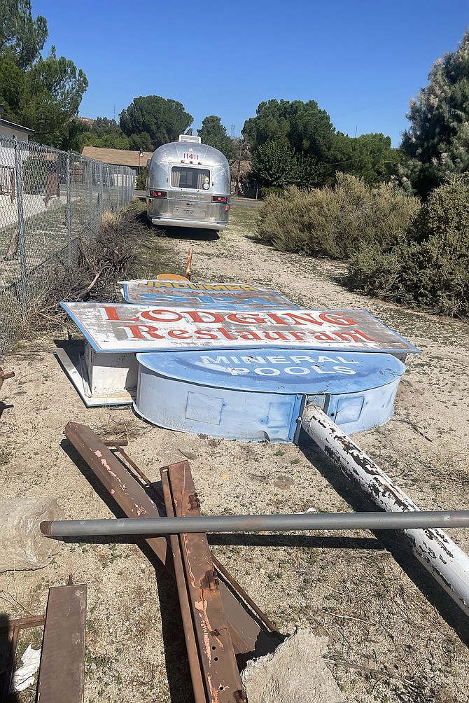 Old Jacumba hotel sign
