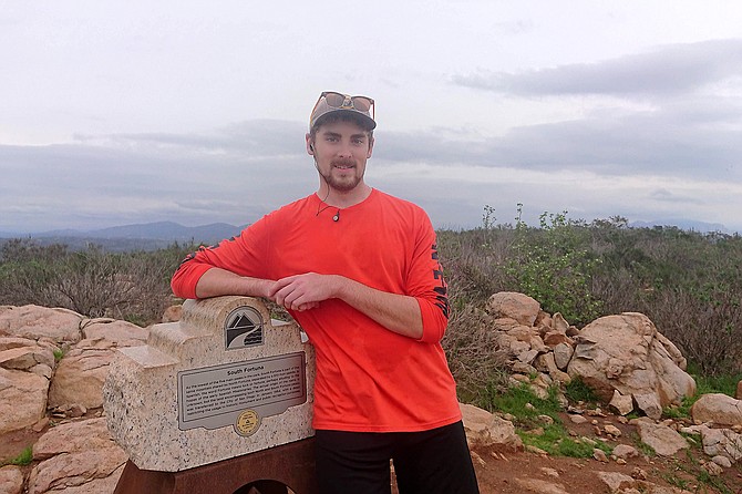 Me on South Fortuna, photo by the old guy.