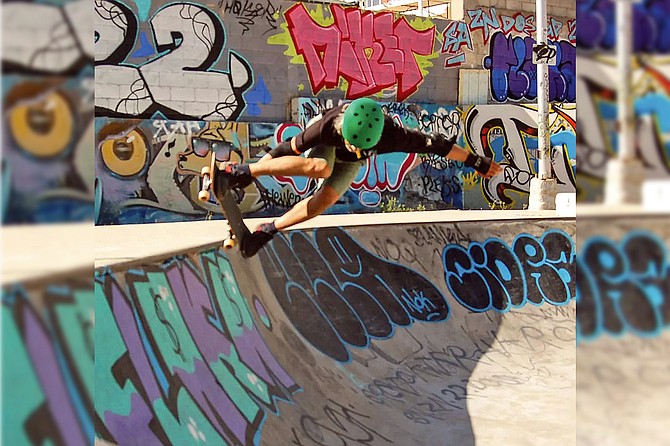 Freddy Palazuelos skating in Tijuana.