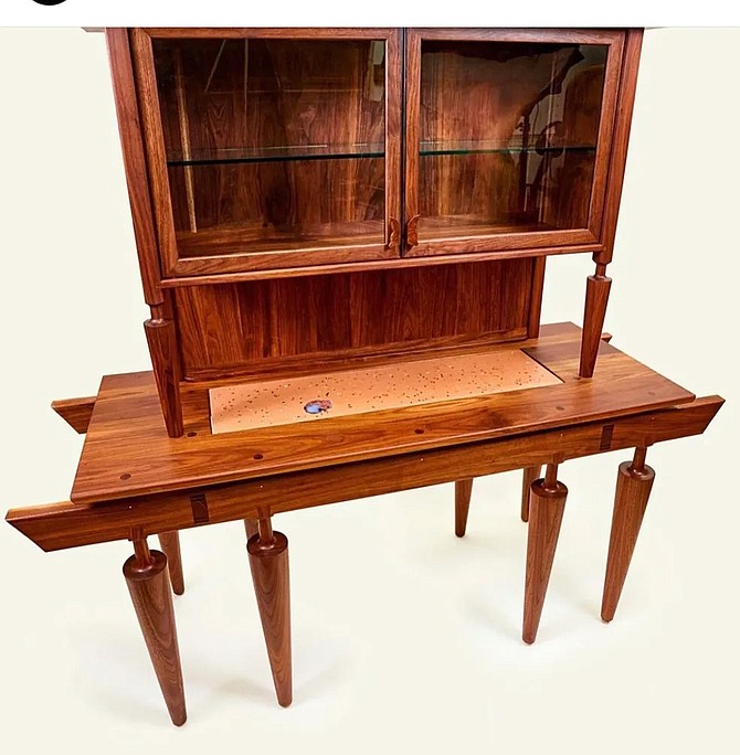 The thirteenth annual wood furniture show featuring contemporary and traditionally handcrafted fine wood furniture by Southern California woodworkers.