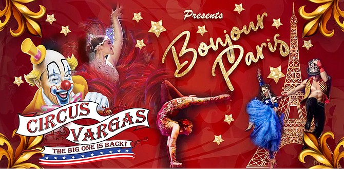 Come see the Circus Vargas' Bonjour Paris!