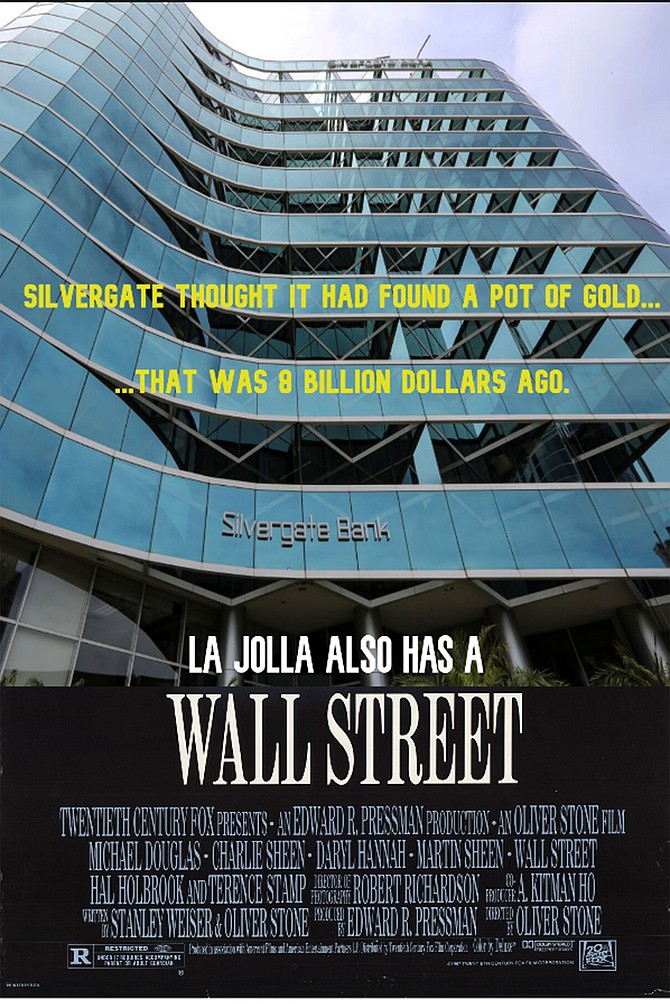 “San Diego crypto bank Silvergate lays off 181 amid run on deposits last quarter.”