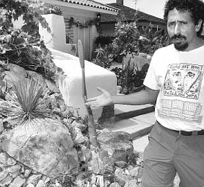 Anthony Porrello.“I had a condo before, and I wanted to be able to do something in the garden."
