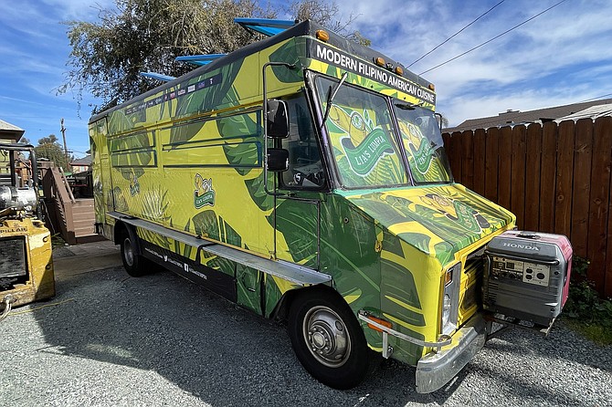 The Lia's Lumpia food truck, as seen on the TV show, The Great Food Truck Race