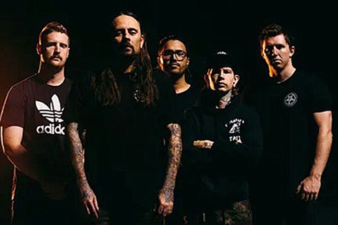 Aussie Deathcore band Thy Art Is Murder takes the stage at Observatory.