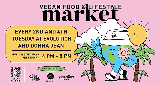 Don't miss out on this opportunity to indulge in some good good vibes while supporting local businesses and the planet.