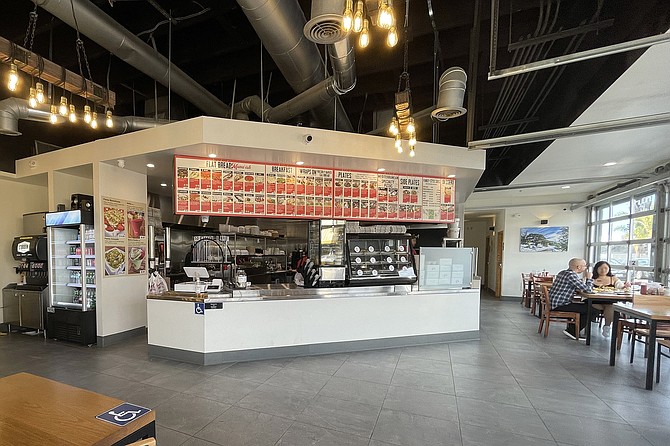 A new counter shop serving Mediterranean baked goods in Hillcrest