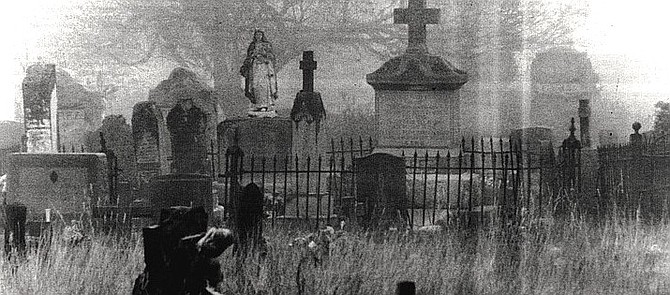 The lichen-covered markers, the dusty, faded plastic flowers, the fresh graves are, for Cardenas, symbols of a past.