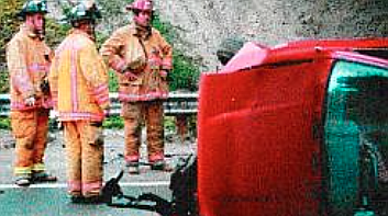 The car — a gold 1994 Honda Accord that served me well — is a total loss.