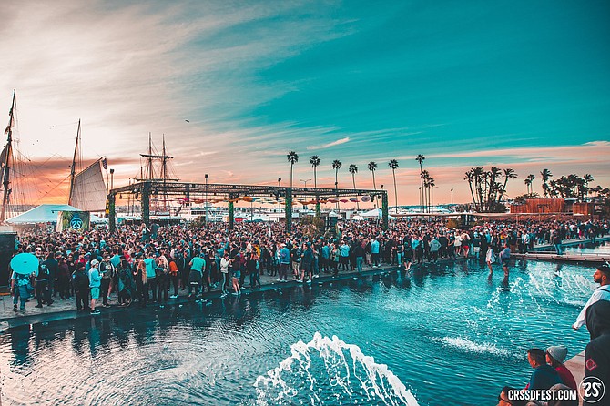 An electronic music festival next to a giant pool of water. What's the worst thing that could happen?