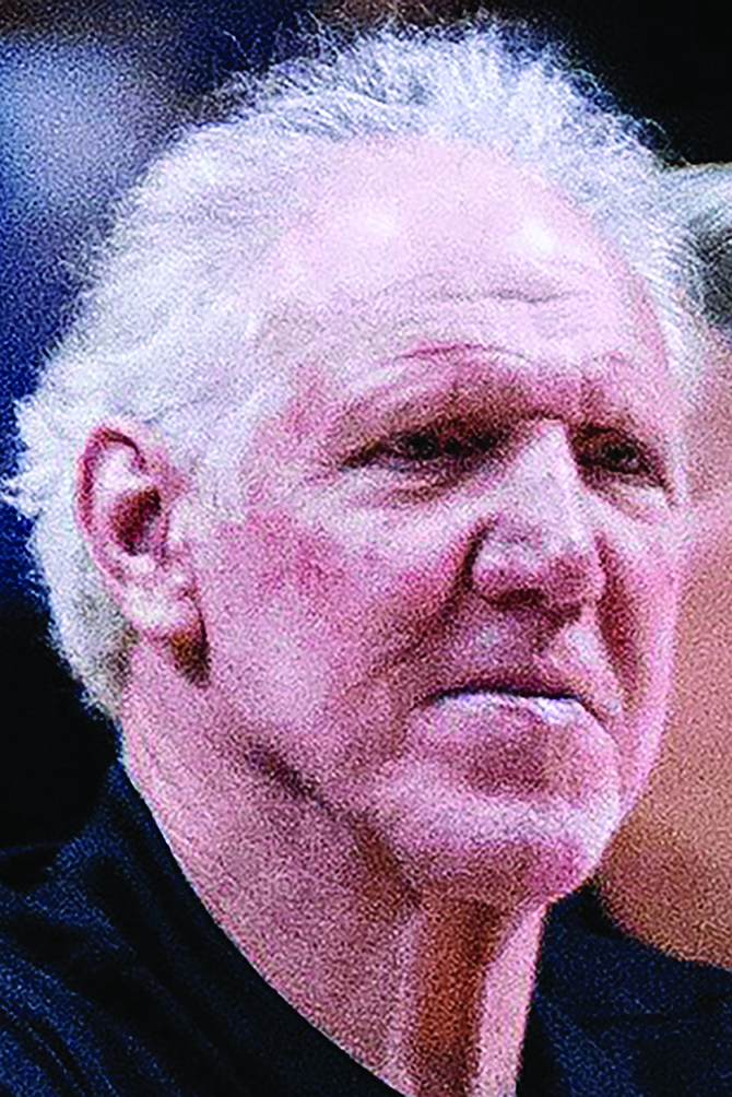 Former Celtic Bill Walton  knows a thing or two about shamrocks.