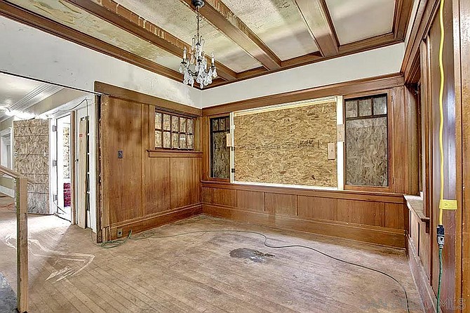 Maybe some of the timber can be saved, despite the water damage.