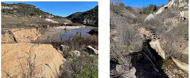 "The top portion of the trail, it's fine, but currently the bottom portion presents severe risk."