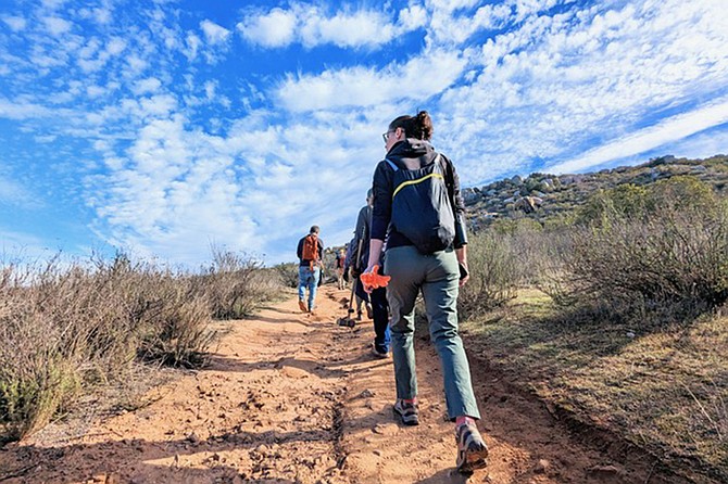 Hike the San Diego National Wildlife Refuge and witness the beginnings of Spring.