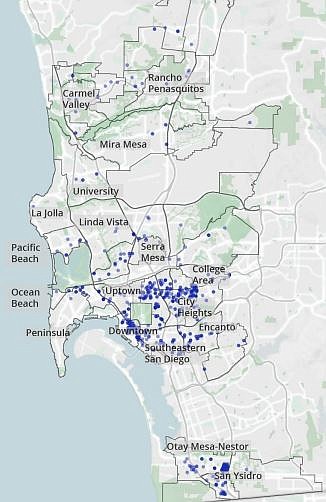Deed-restricted housing in San Diego