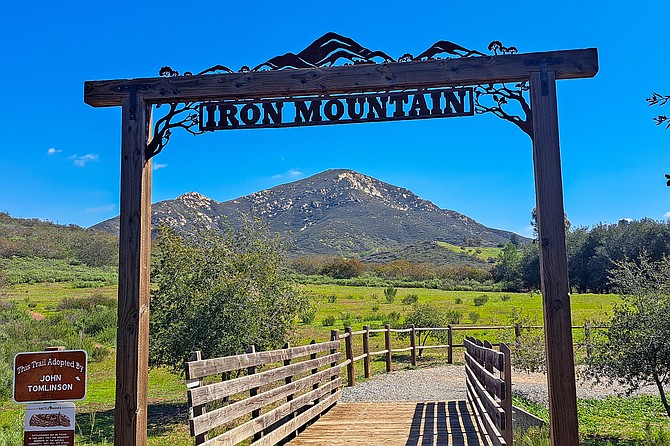 Iron Mountain entrance.