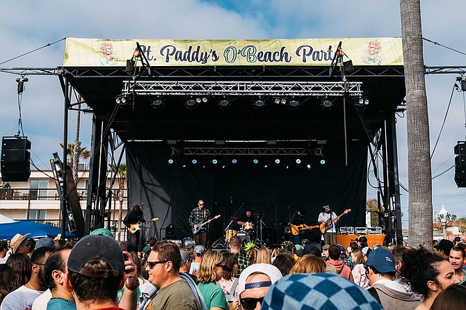 Come to Ocean Beach's St. Paddy’s O’Beach Party for two days of festivities with a true San Diego twist!
