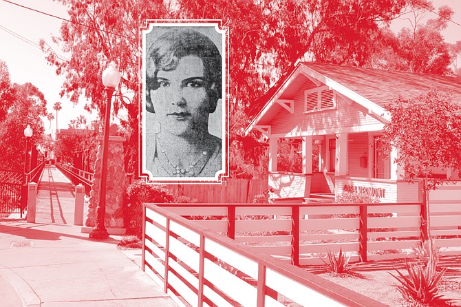 Louise Teuber lived with her father William and her grandmother on Vermont Street, just to the north of a deep canyon that separated their neighborhood from Hillcrest to the southwest.