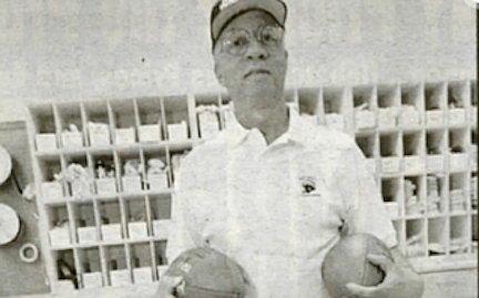 Sid Brooks: "A sword from his Air Force career adorns one wall and every horizontal surface in the room holds at least one game ball from past Charger victories."