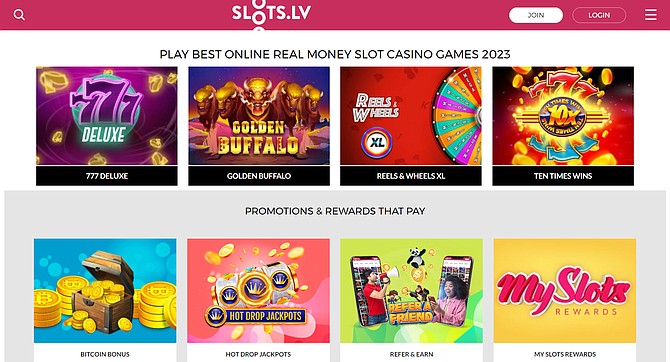 SPONSORED CONTENT Featured titles at the Slots.lv