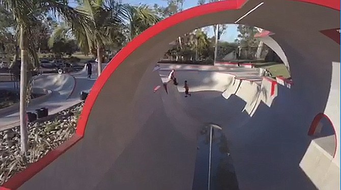 "Kids are going to want to skate it. I mean look at the place."