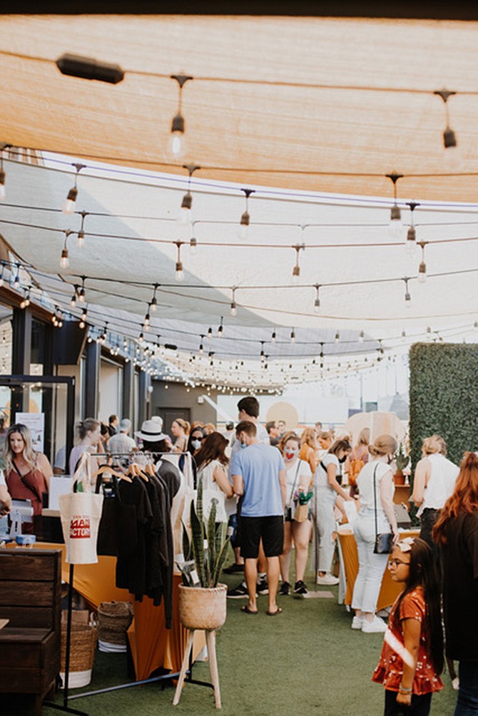 This local celebration of small-batch crafters will feature 85+ curated makers, a floral bar, an interactive art installation, toys and games for kids, and more!