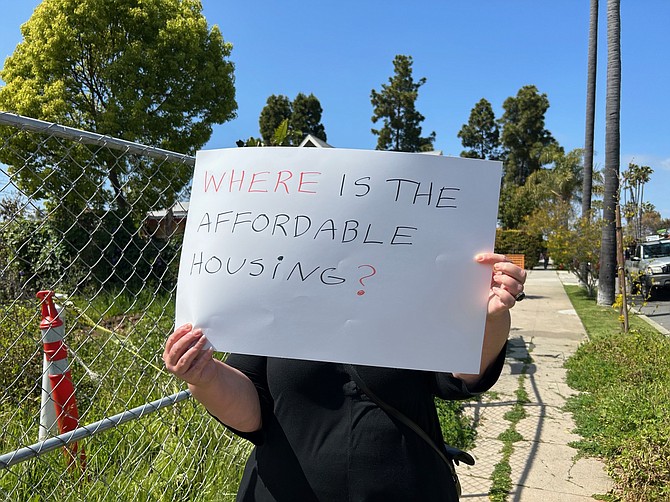 “They haven’t told us exactly how many affordable units there will be out of the 49 here, but from what I understand it will be two.”