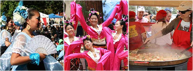 The international cottages will be serving ethnic food, and entertainment will be presented on the stage.