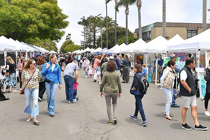 Take to the streets for the Second Annual Coronado Art & Wine Festival for a celebration of art, wine, food, music & STEM.
