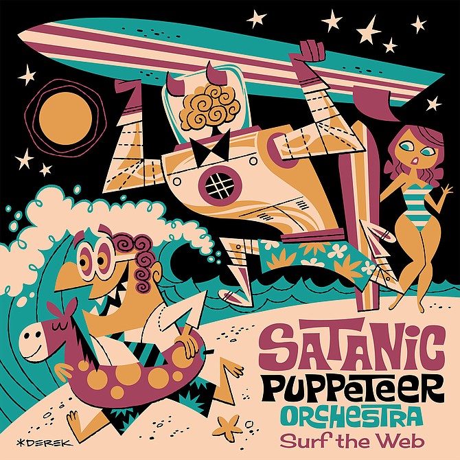 Satanic Puppeteer Orchestra Surf the Web