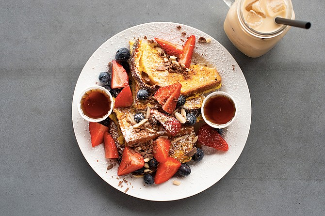 French toast: part of this well-balanced breakfast!