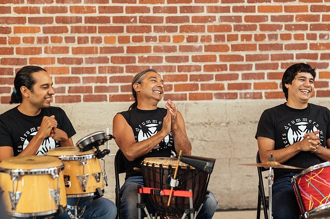 Drummers Without Borders was formed in San Diego, in 2004 by Felix Diaz, Silvio Diaz, and Abril Diaz, a family of musicians, educators, and artists.