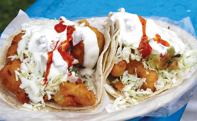 Tito’s tacos are so big that with two, it feels like you had a heavy lunch.