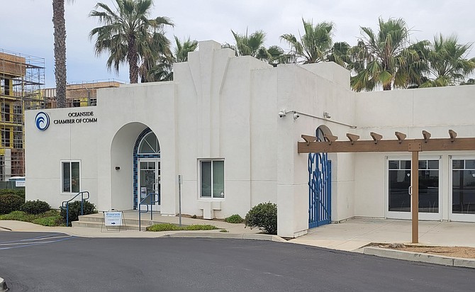 The City of Oceanside gives free rent to the Chamber of Commerce.