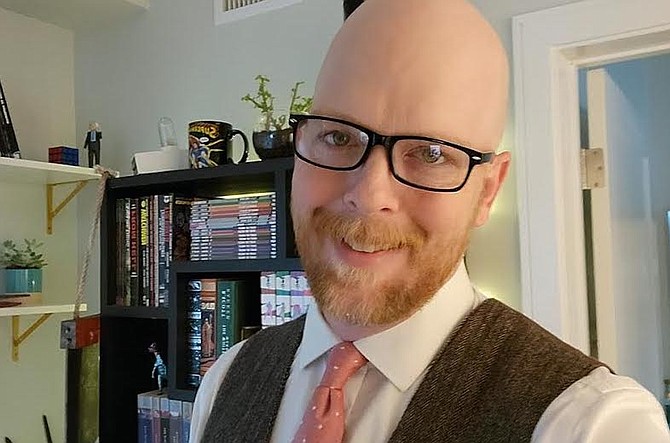 White on his Facebook page. “Seems like the animal rights folks should really be mad at the owner. He was abusing his dog into attacking people. Looks like that gentleman in the dashing armour was just keeping people safe.”