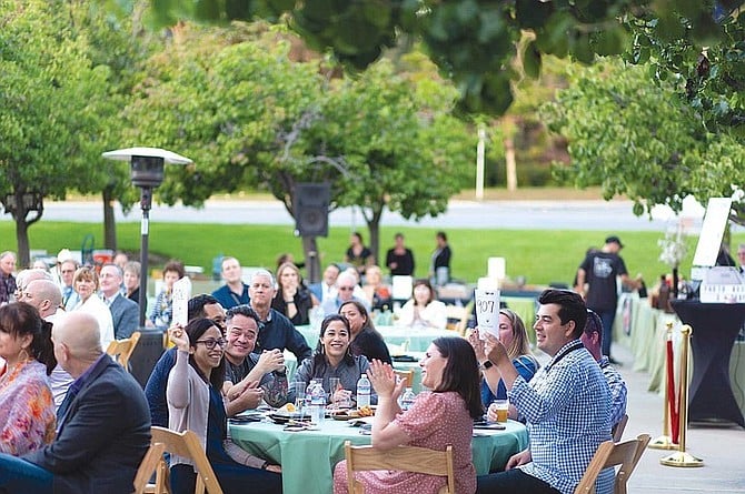 June’s ‘A Taste of Our Towne’ food ‘n wine fest was held at Poway On Stage. - Image by Rich Soublet