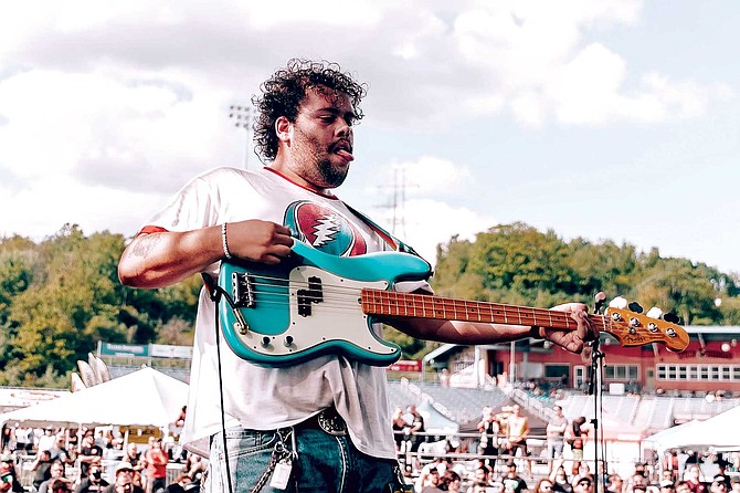 It’s impossible not to see a certain illumination in David Orozco when you watch him play, whether he’s singing, playing a guitar or bass, or banging on drums — although bass is his main weapon.