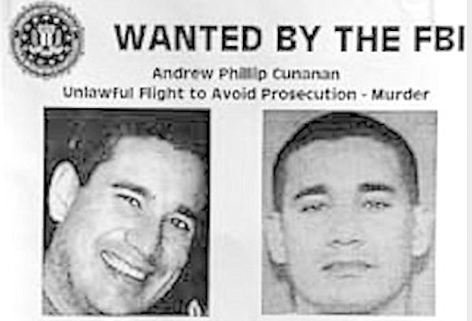 Andrew Phillip Cunanan — FBI Wanted poster