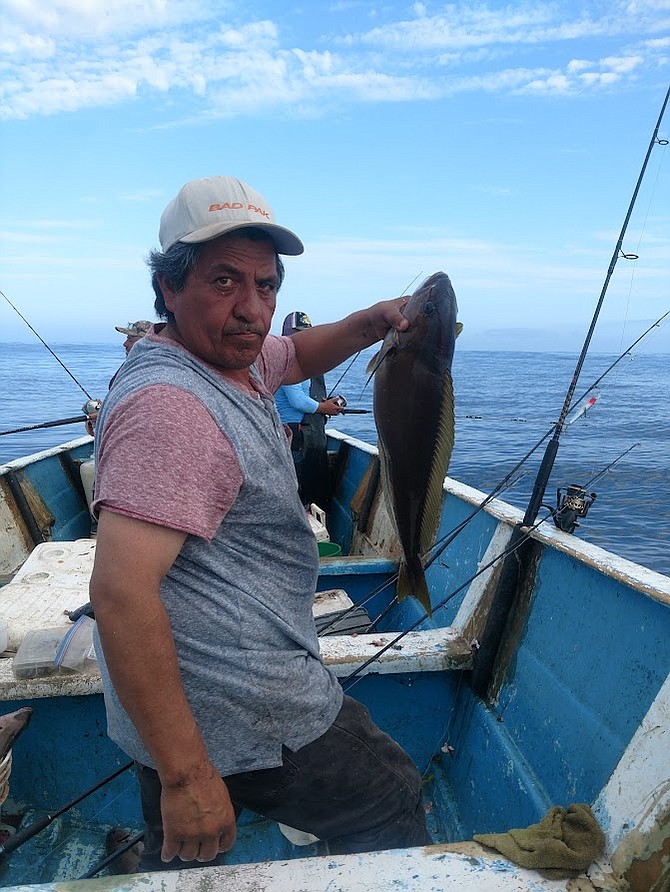 Juan with a nice quality whitefish.