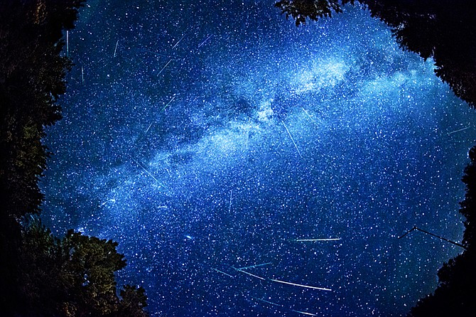 Perseid Meteor Shower, August 12, 2013 - Image by SHSPhotography/iStock/Thinkstock