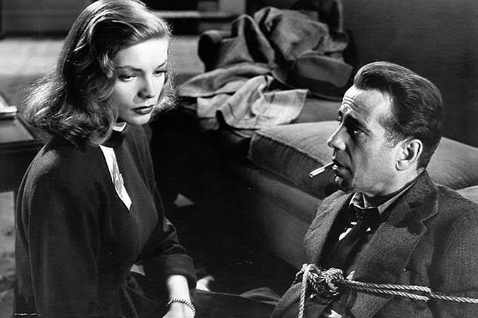 Sit back in a recliner under the stars and watch Humphrey Bogart and Lauren Bacall in a Raymond Chandler classic.