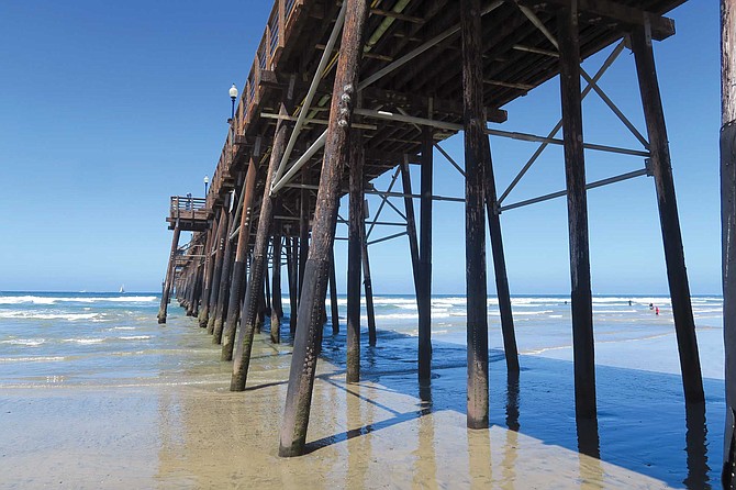 it took nearly a decade to build the current Oceanside Pier, which according to original estimates at the time of construction has about 14 years of life left.