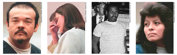 Ivan Gonzales, Susan Eubanks, Bernard Lee Hamilton, Veronica Gonzales