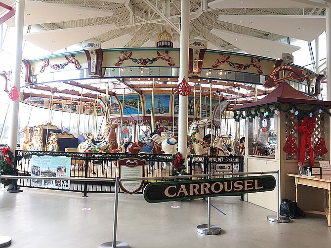 Carousel at the Western Reserve Historical Society