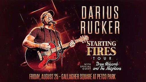 San Diego fans of country music star Darius Rucker have reason to celebrate: the Grammy Award-winning artist has announced a 2023 tour and will include a stop at Petco Park.