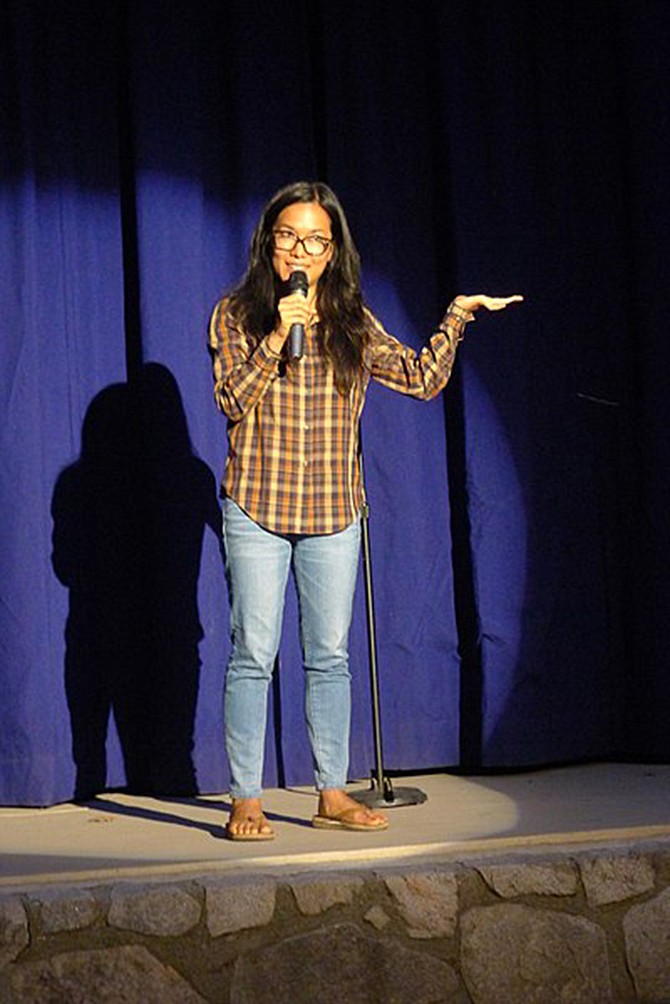 Comedian Ali Wong takes the stage at the San Diego Civic Theatre to perform three shows.