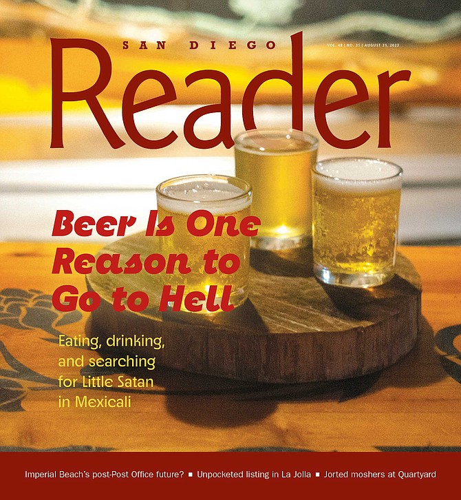 All the beers at Cervecería Averno are named after mystical hellish creatures: Beast (IPA), Hunter (honey wheat), Wicca (Irish stout), Hellhound (milk stout), Nymph (blonde ale), Lilith (Berliner Weisse), Warg (NEIPA), and more.