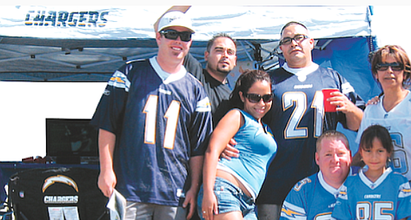 "I’ve got a nephew — he’s only six years old, but I’m shaping him toward being a Charger fan."
