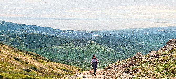 “Yes! We are almost there, this has been a great hike.”
